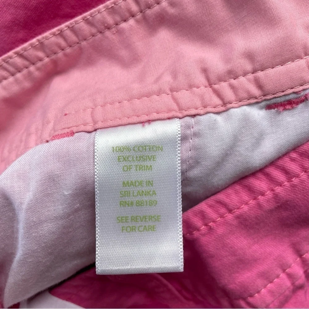 Lilly Pulitzer Women’s The Callahan Shorts Bright Barbie Pink Summer Size 8 5”